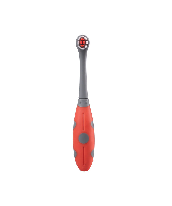 Mombella Ladybug Toddler Red Dot Bristle Toothbrush