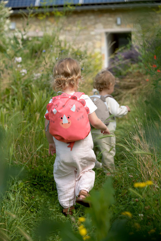 Lassig Tiny Backpack About Friends - Dino Rose