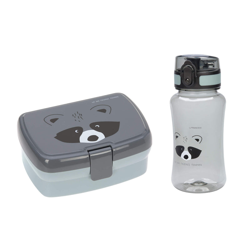 Lassig Lunch Set About Friends (Lunchbox + Drinking Bottle)
