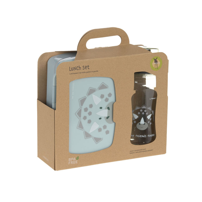 Lassig Lunch Set About Friends (Lunchbox + Drinking Bottle)