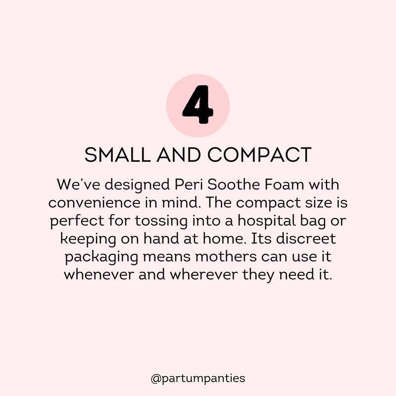 Postpartum Peri Soothe - Peri Foam