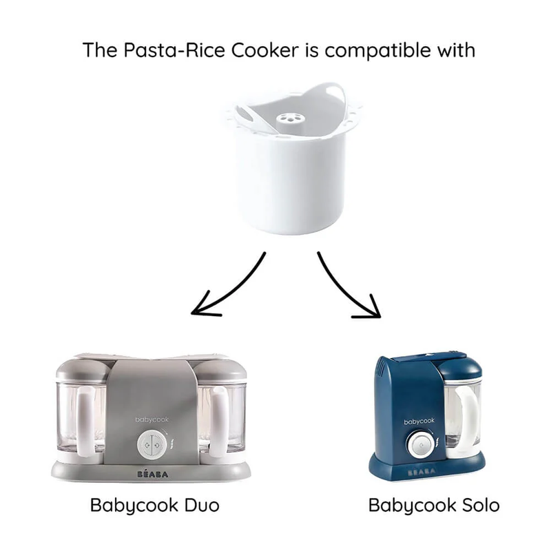 Beaba Babycook Solo/Duo Pasta Rice Basket White