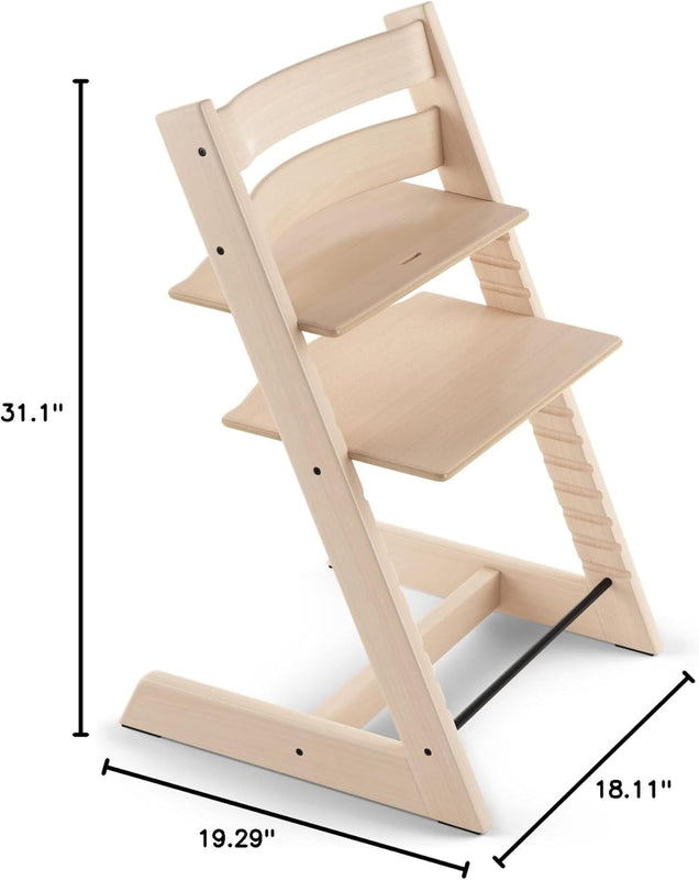 Stokke Tripp Trapp Chair Natural & Babyset Natural Bundle