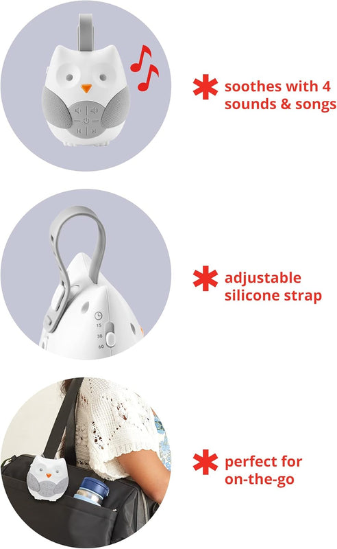 S&G Portable Baby Soother Owl
