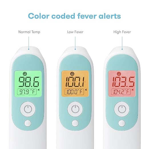 Frida Baby 3-in-1 Ear, Forehead + Touchless Infrared Thermometer