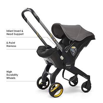 Doona+ Car Seat & Stroller - Grey Hound