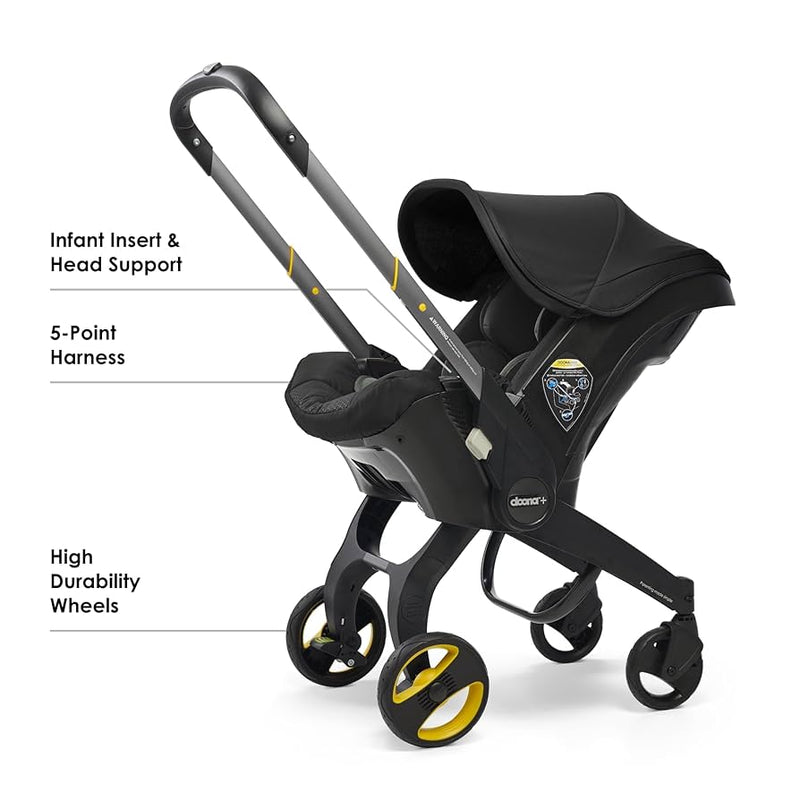 Doona+ Car Seat & Stroller - Nitro Black