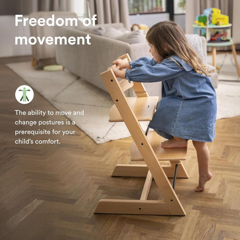 Stokke Tripp Trapp Chair Natural & Babyset Natural Bundle