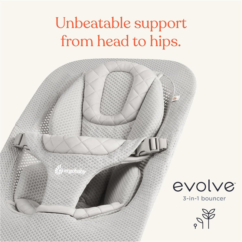 Ergobaby Evolve Bouncer Mesh Sage Green