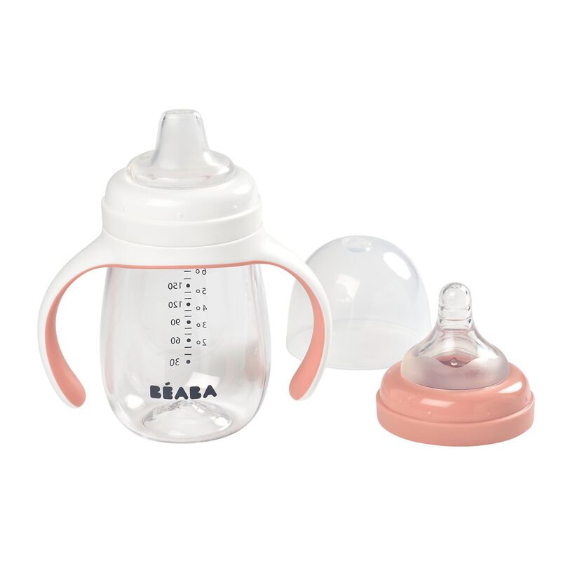 Beaba 2-in-1 Learning Cup Old Pink
