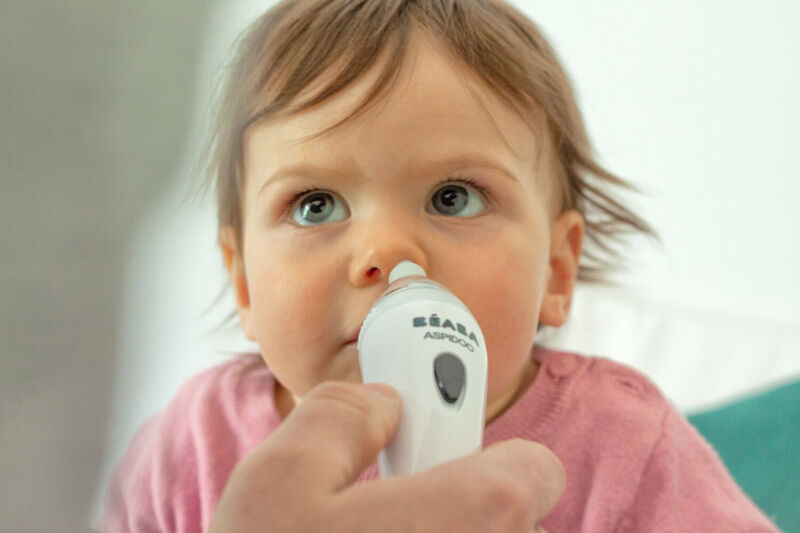 Beaba Aspidoo Nasal Electric Aspirator White