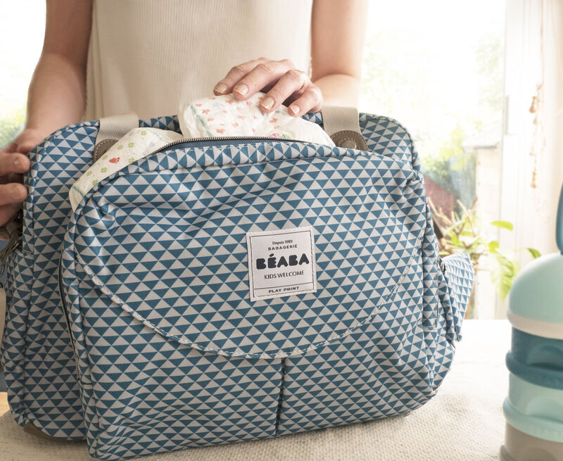 Beaba GenevaII Changing Bag Play Print Blue