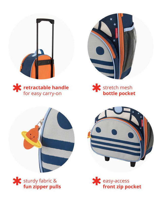 Skip Hop Spark Style Luggage- Rocket