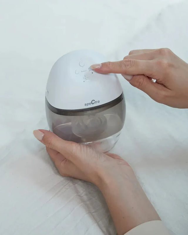 Spectra® Breast Shield Set for Spectra® Wearable Electric Breast Pump White/Transparent