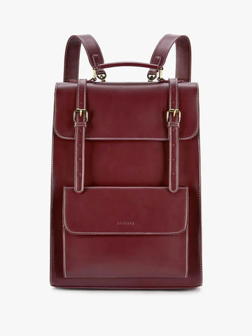 Camellia Vintage Backpack - Maroon