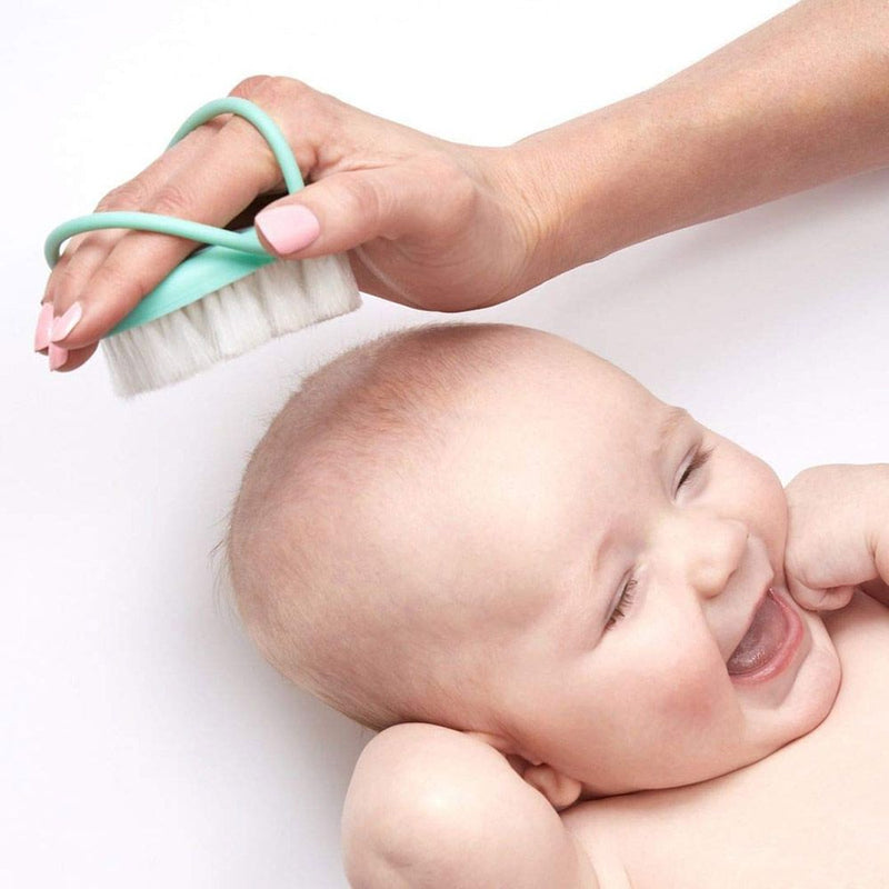 Frida Baby Head-Hugging Hairbrush + Styling Comb Set