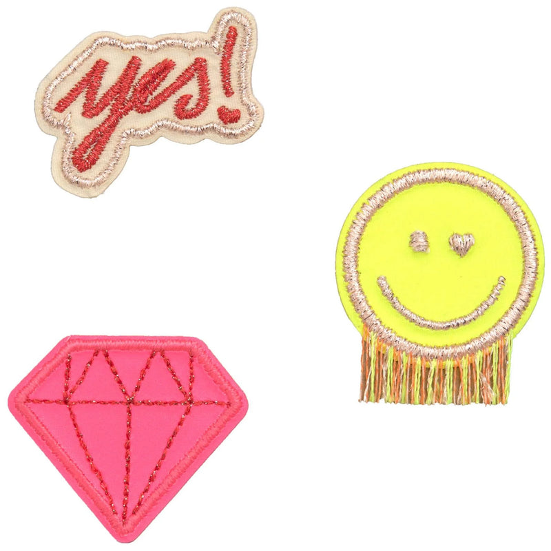 Lassig BOLD Match Textile Sticker - Diamond