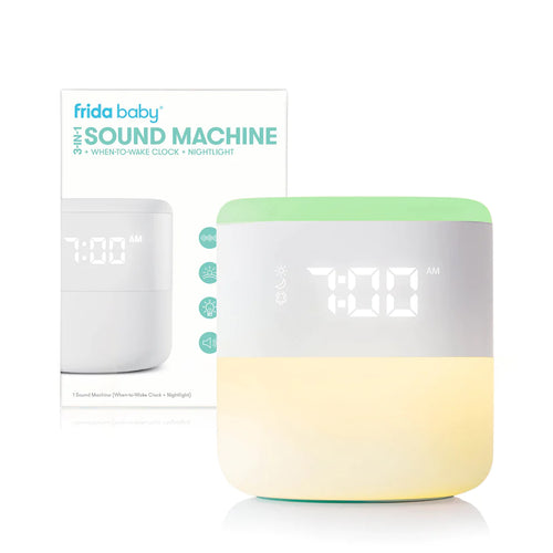 Frida Baby 3-in-1 Sound Machine + When-To-Wake™ Clock + Nightlight