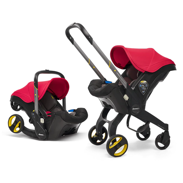 Doona+ Car Seat & Stroller - Flaming Red