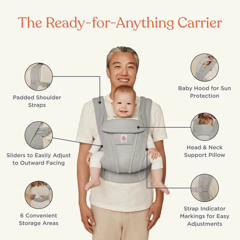 Ergobaby Omni Deluxe Mesh - Natural Beige