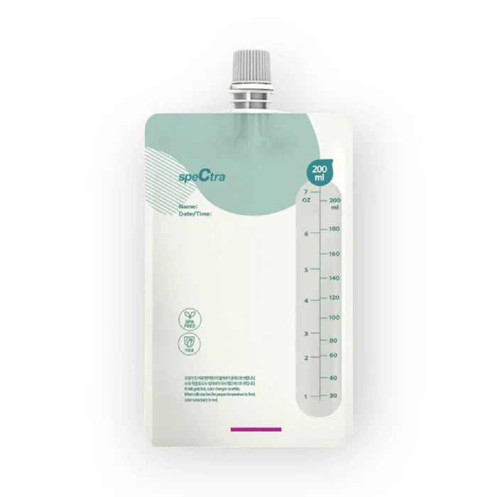 Spectra® Easy Breast Milk Storage Bags with Temperature Sensor and Connector (10 bags)