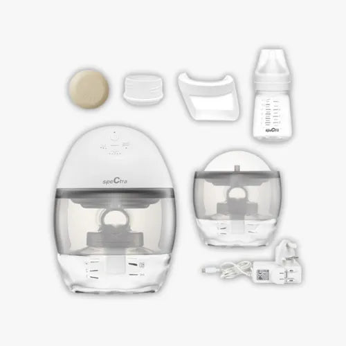 Spectra® Wearable Electric Breast Pump White/Transparent