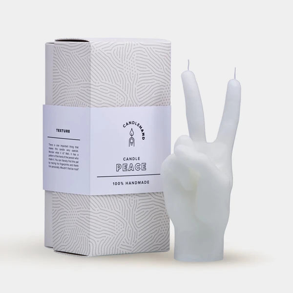 Hand Gesture Candle - Peace