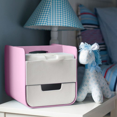 Caddy Pink Diaper Box