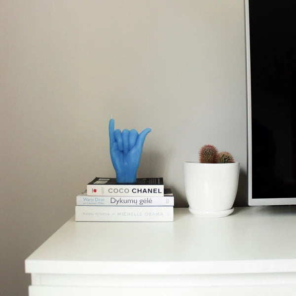 Hand Gesture Candle - Shaka
