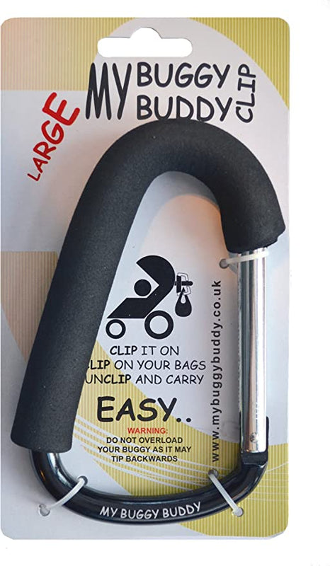 My Buggy Buddy Clip (Large) - Black