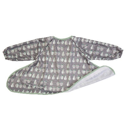 Bib Apples & Pears - Dove Grey