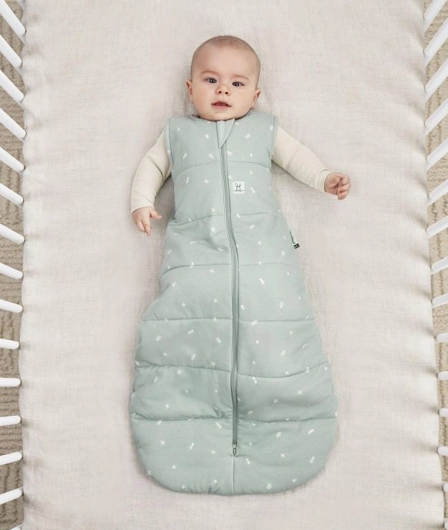 Organic Cotton Jersey Sleeping Bag - Sage (3-12m)