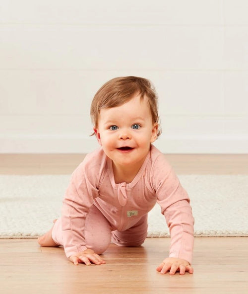 Long Sleeve Romper 0.2 TOG - Berries (6-12M)