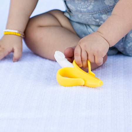 Baby Banana Infant Toothbrush - Yellow