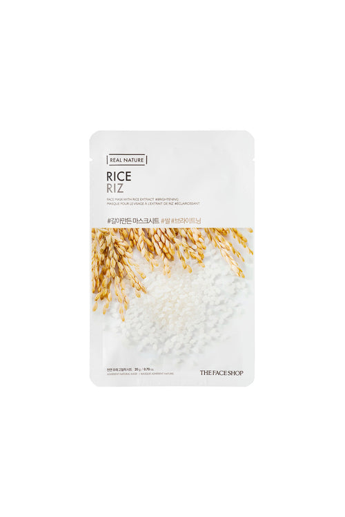 The Face Shop Natural Rice Mask (20g) - Set of 3