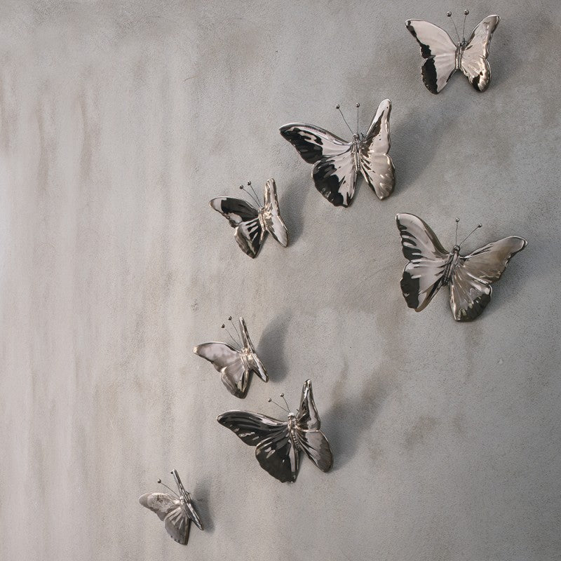 A&R Ceramic Butterfly - Silver
