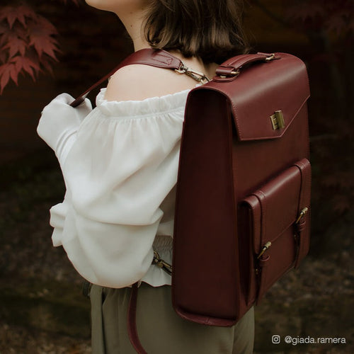 Daisy Vintage Laptop Backpack