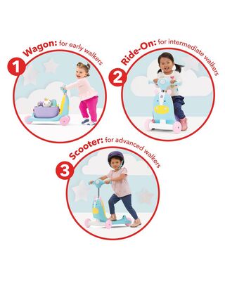 Skip Hop Zoo 3-in-1 Ride-On Toy