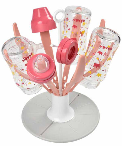 Beaba Flower Foldable Draining Rack Pink