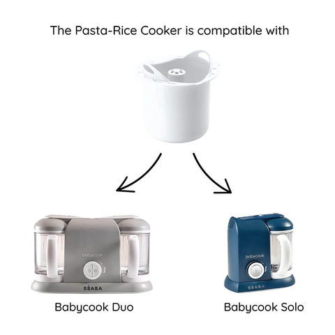 Beaba Babycook Solo/Duo Pasta Rice Basket White