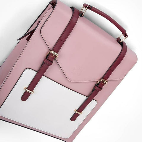 The Belladonna Vintage Backpack - Pink