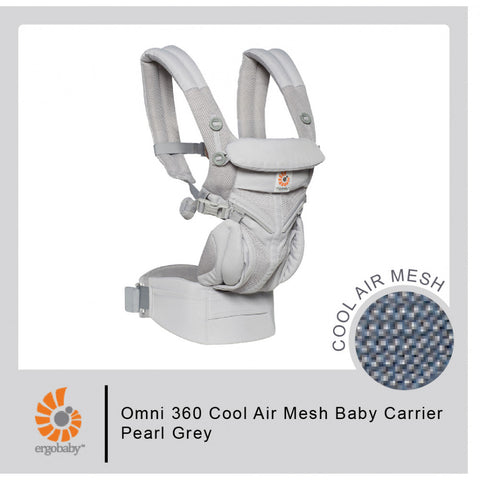 Ergobaby Omni 360 Cool Air Mesh Pearl Grey