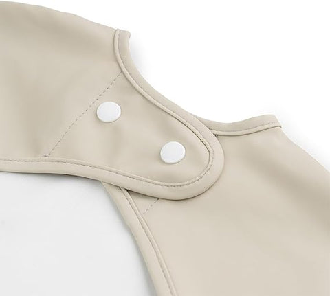 Done By Deer Sleeved Pocket Bib Lalee Sand