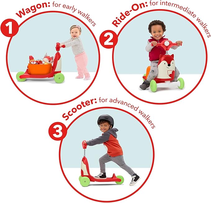 Skip Hop Zoo Ride On Toy Fox