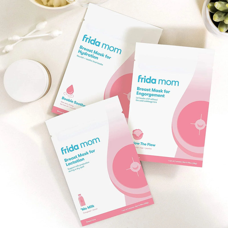 Frida Mom Breast Mask for Engorgement - 2 Sheet Masks
