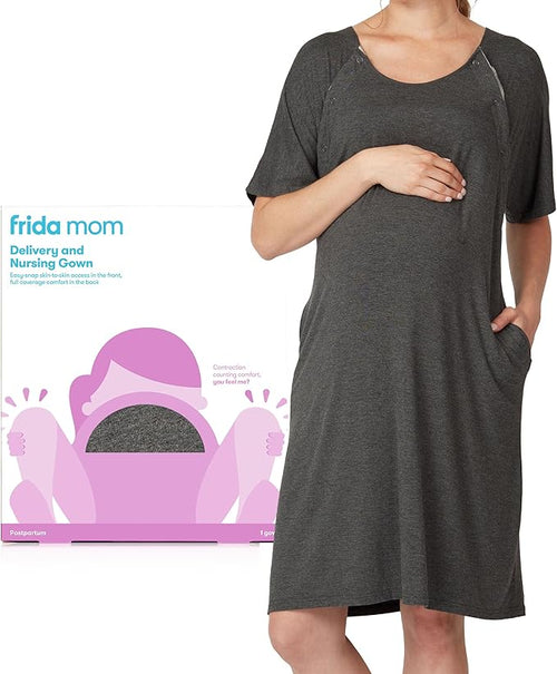 Frida Mom Delivery and Nursing Gown