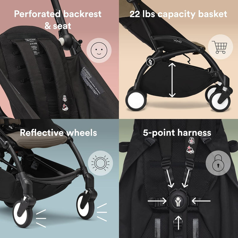 Stokke® YOYO³ frame - Black