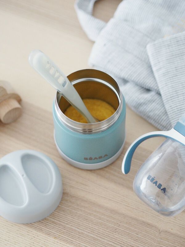 Beaba Thermo Portion 300ml Light Mist Eucalyptus Green