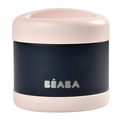Beaba Thermo Portion500ml LightPink NightBlue
