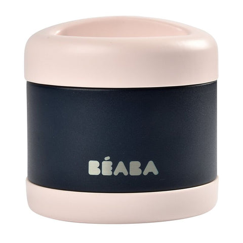 Beaba Thermo Portion500ml LightPink NightBlue